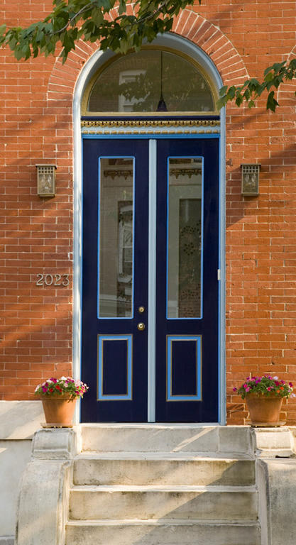 Blue Door On Baltimore Bed And Breakfast מראה חיצוני תמונה